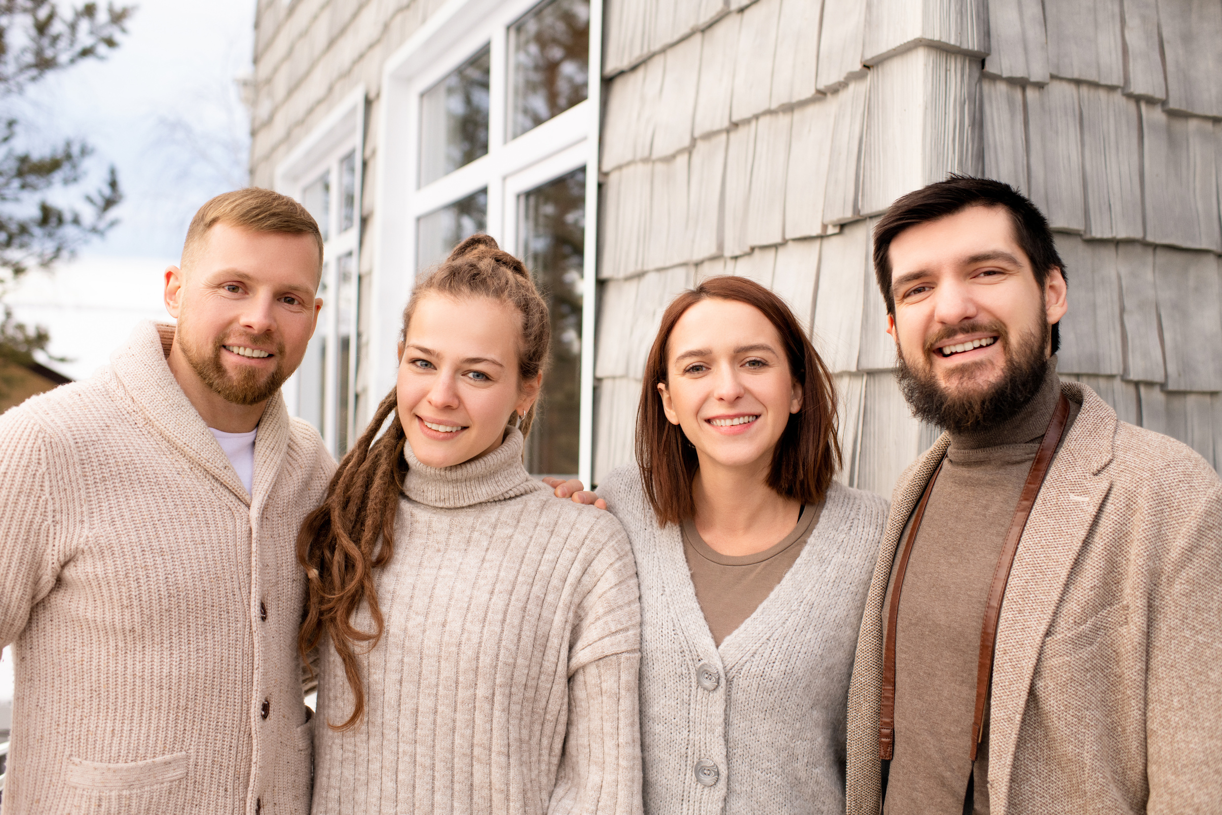 Group Of People Smiling